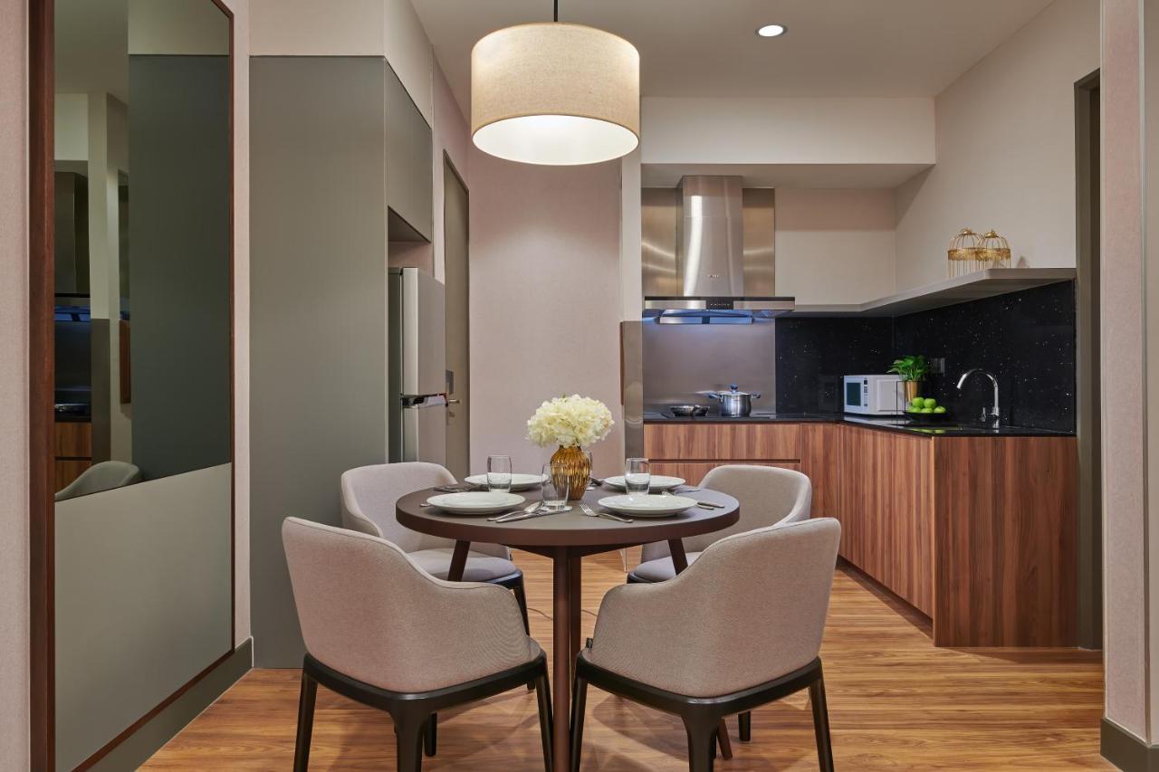 Mercure Living Putrajaya Eksteriør bilde A kitchen in a serviced apartment in Hong Kong
